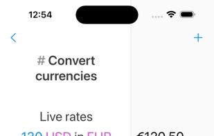 Soulver screenshot 1