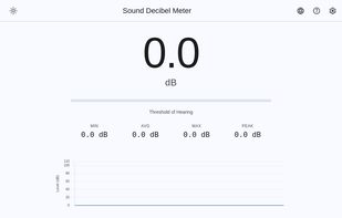 Sound Decibel Meter screenshot 1