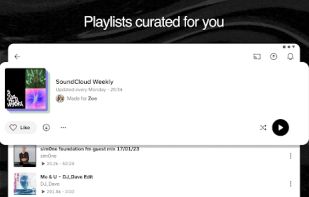 SoundCloud screenshot 2