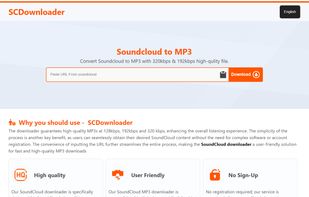 SoundClouDownloader screenshot 1