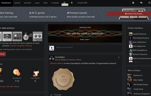User dashboard