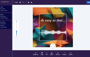 SoundMadeSeen's design editor