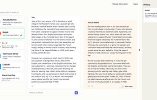 Rewrites robotic-sounding text to have that natural Reddit vibe.