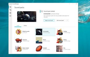 Local sounds packs - light theme