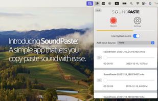 SoundPaste screenshot 1
