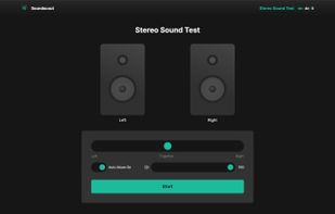 Stereo Sound Tester