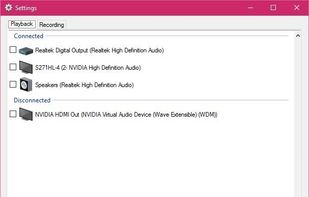 SoundSwitch screenshot 1
