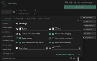 ... and all of the powerful settings options of the original desktop app.