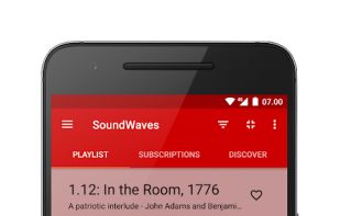SoundWaves Podcast Player screenshot 1