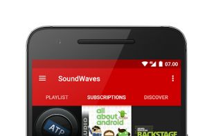 SoundWaves Podcast Player screenshot 1