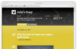 Soup.io screenshot 1