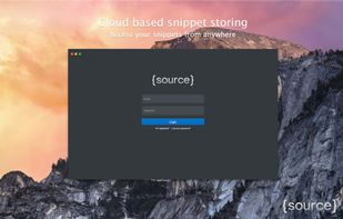 Source Snippet Manager screenshot 1