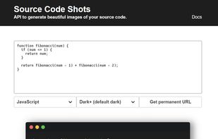 Source Code Shots screenshot 1