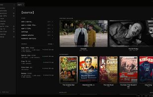 The start page: continue watching, what’s on now, and every provider with when it last synced.