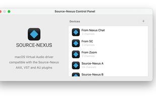 Source-Nexus Control panel