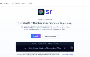 Source Runner screenshot 1