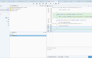 Screenshot Source Git Staging - Diff - Unstage fragment