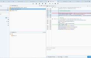 Screenshot SourceGit - Staging - Diff - Discard fragment