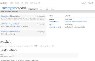 Hosted git repositories