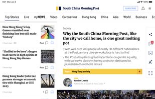 South China Morning Post screenshot 1