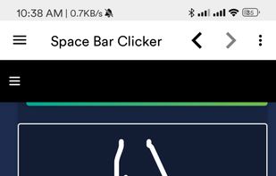 Space Bar Clicker screenshot 2