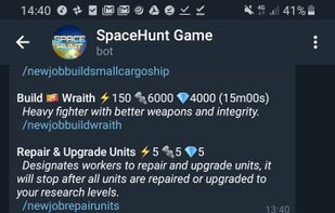 SpaceHunt Game screenshot 1