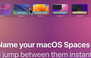 Your custom names appear everywhere. Even in the Mission Control.