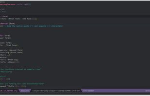 Spacemacs screenshot 3