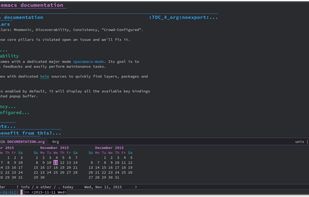 Spacemacs screenshot 2