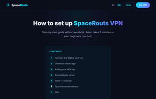 SpaceRouts VPN screenshot 3
