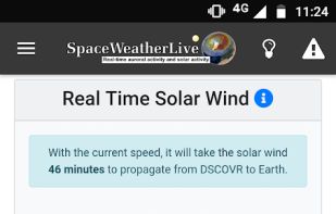 SpaceWeatherLive screenshot 2