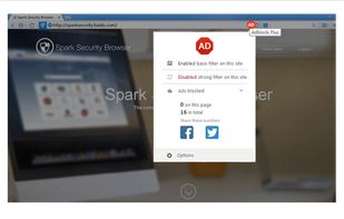 Spark Security Browser screenshot 3