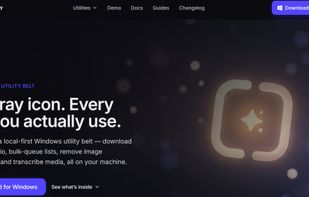 Spark tray Homepage