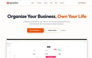 All inclusive Suite for Business Owners | Sparkyminis.com