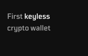 Spatium Keyless Bitcoin Wallet screenshot 1