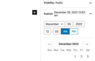 Auto-Scheduling for Blog Posts