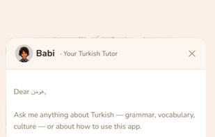 Babi, the AI tutor and support agent