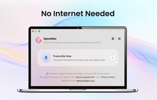 SpeakBar screenshot 1