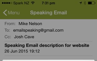 Instant reply with just two taps - no typing so it's safe for use in the car