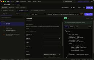 API request - testing
