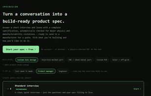 Home page