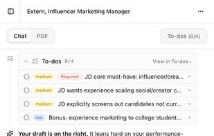 Specific Resume screenshot 1