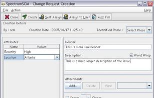 Change Request Creation