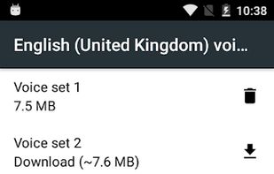 Speech Services by Google screenshot 3