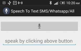 Speech To Text for SMS/Whatsapp screenshot 2