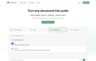 Speechdub screenshot 1