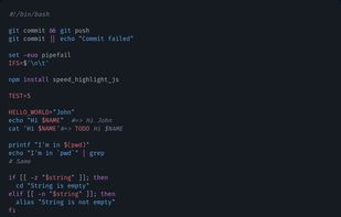 Speed-highlight JS screenshot 1