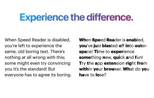 Speed Reader for Safari screenshot 1