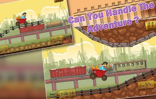Speedy Gold Miner : Rail Rush screenshot 1
