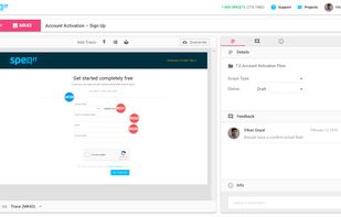 SPEQit Artifact zone - Mockups